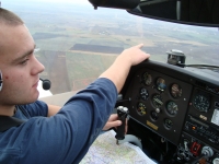 žák při výcviku