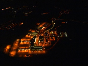 Letiště Ruzyně z FL60